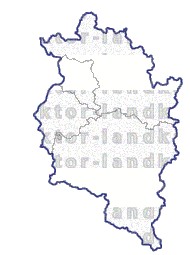 Landkarte Vorarlberg Bezirksgrenzen