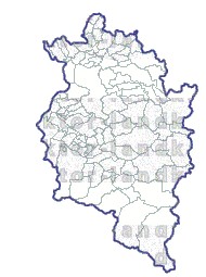Landkarte und Gemeindekarte Vorarlberg Bezirksgrenzen und Gemeindegrenzen
